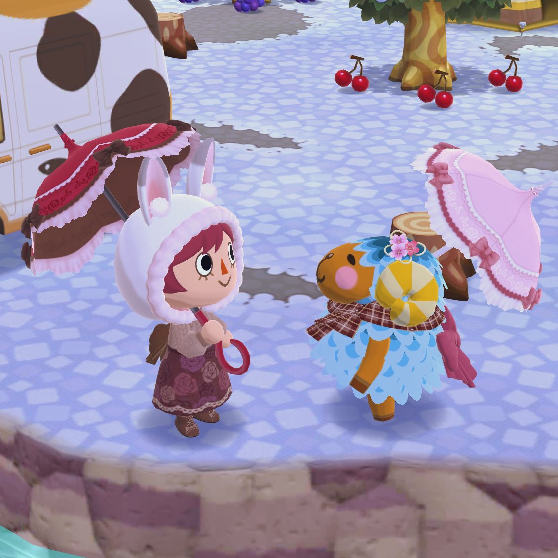 beagaymer's tweet photo. Wendy and I are matching <3 #pocketcamp https://t.co/LxVYhi82Dp