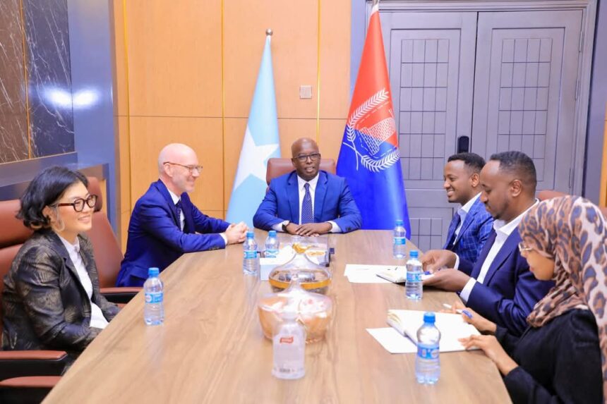 Dalkajournal's tweet photo. Duqa Muqdisho oo kulan la qaatay Sii hayaha ergeyga gaar ah ee xoghayaha guud ee Qaramada Midoobay https://t.co/zqrqBqgLwI via @WARGEYSKA DALKA https://t.co/ROaA44RNn8