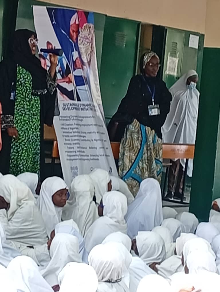 SDHDynamicngo's tweet photo. EMPOWERING YOUNG WOMEN FOR A SUSTAINABLE FUTURE
As part of the "Who May Want" Project, the Sustainable Dynamic Human Development Initiative (SDHDI) team recently visited Government Girls Secondary School, Sheka, in Kumbotso Local Government Area, Kano State, on January 27, 2025. https://t.co/29x5OY2ru4
