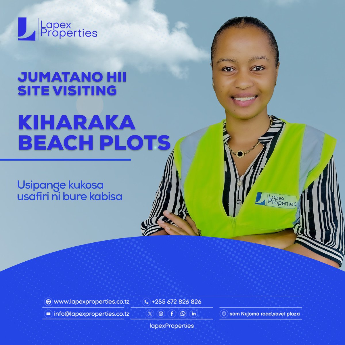 lapexproperties's tweet photo. JUMATANO HII SITE VISITING 🔥🔥
Usipange kukosa kutembelea mradi wetu Jumatano hii
Usafiri ni Bure kabisa , karibuni sana
#lapexproperties #viwanja #mashamba #ardhi #nyumba #hatimiliki #realestate https://t.co/ptpgK0h7nt