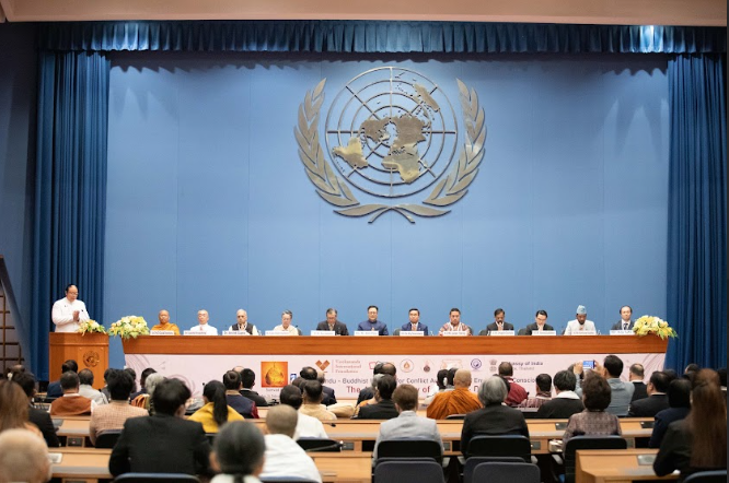 vifindia's tweet photo. Moments of Samvad IV: Global Hindu-Buddhist Initiative for #ConflictAvoidance and #EnvironmentConsciousness - The #AsianCentury of #Dharma #Dhamma, a Call for #UniversalResponsibility and #Interdependent Sustainability
@PMOIndia
@narendramodi
@sgurumurthy

#SamvadIV #HinduBuddhistDialogue #Dialogue #Peace #UNCCBangkok #Thailand