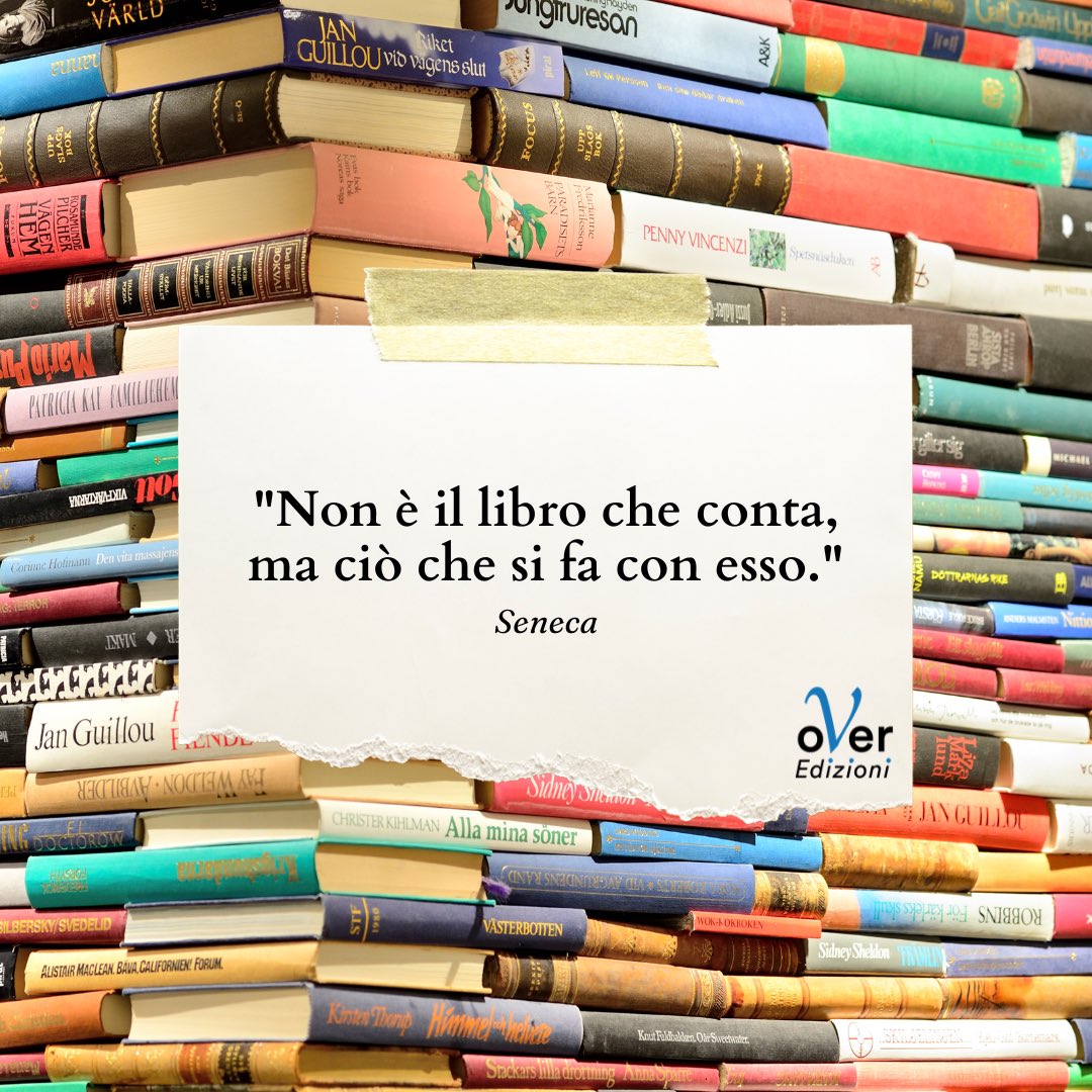 📚 Ogni libro è una porta che ci apre a nuove idee, ma ciò che realmente fa la differenza è come mettiamo in pratica ciò che impariamo. La conoscenza non ha valore finché non viene applicata. E tu cosa stai facendo con le tue letture? 

#OverEdizioni