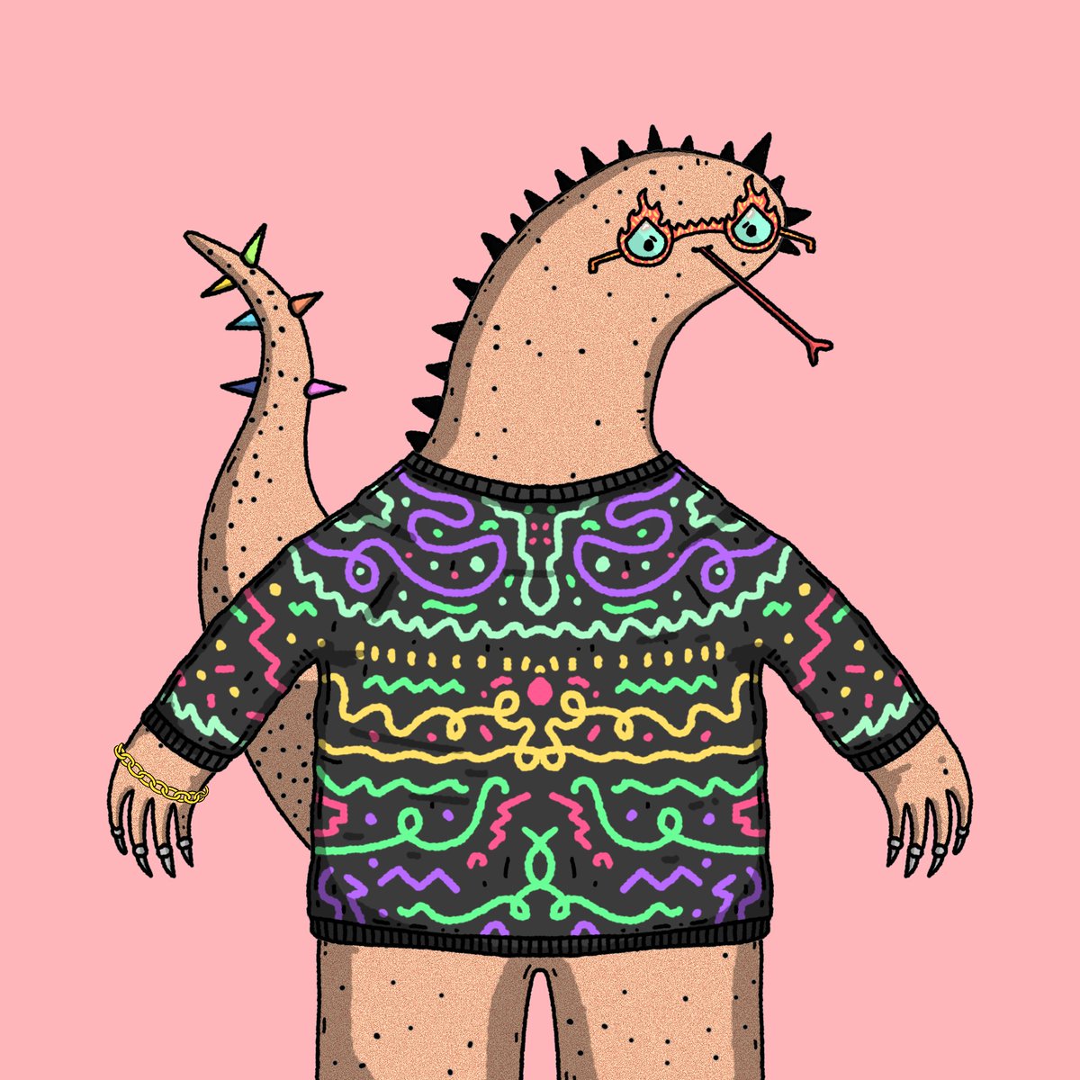 tezzardz's tweet image. Gm 💚