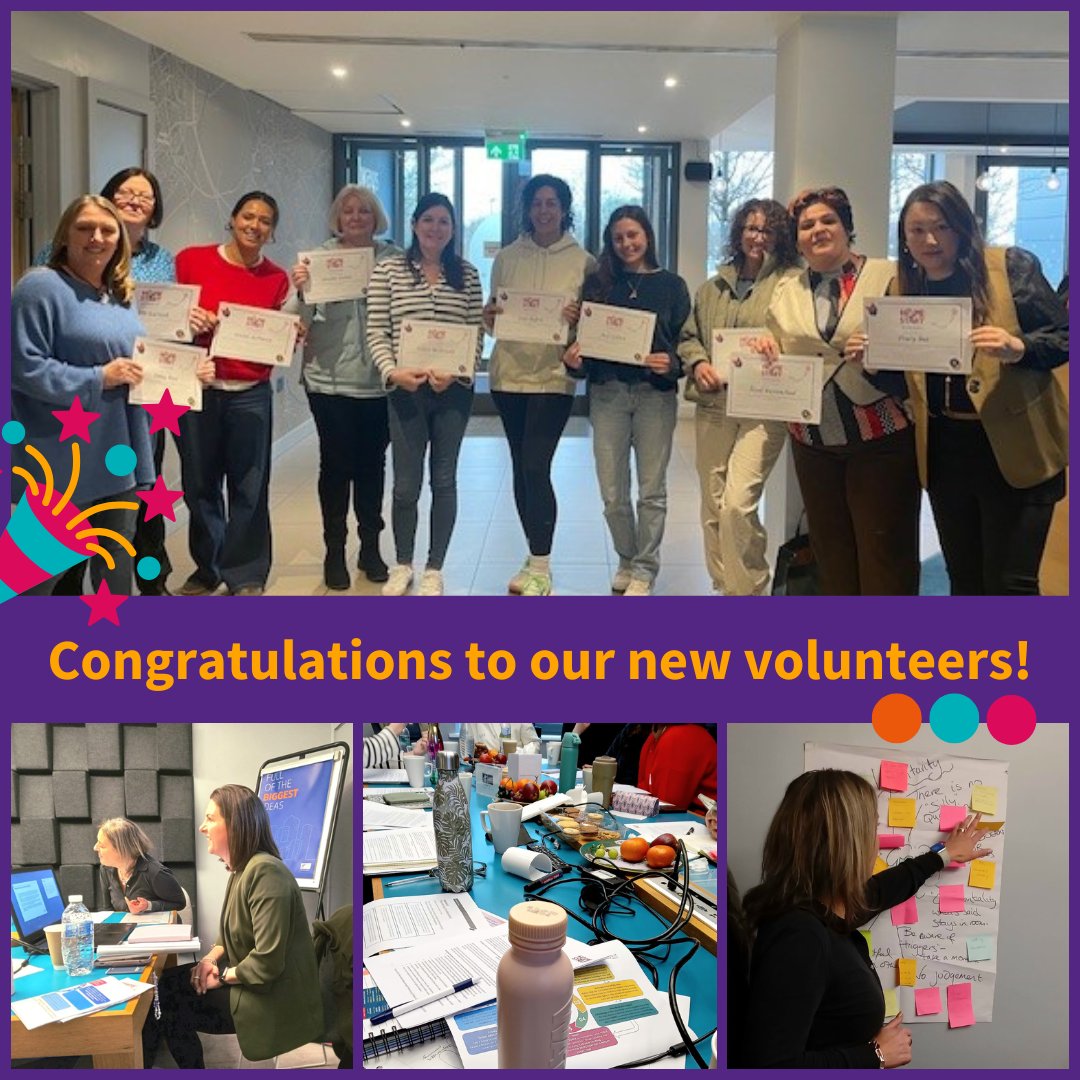 🎉 Congrats to Our New Volunteers! 🎉
We're thrilled to welcome our newly trained volunteers! They are going to make a huge difference to local families and we couldn't be prouder.

Feeling inspired? 
🌟Become a Volunteer Family Mentor!🌟
Learn more: bit.ly/HSHvolunteerme…