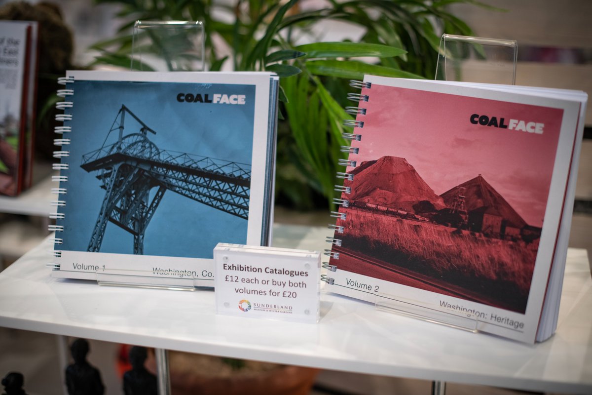 Enjoyed visiting Coal Face? Why not pick up an exhibition souvenir from the Museum Shop.

The Museum Shop stocks a range of Coal Face inspired products, including the exhibition catalogue.

Coal Face is open until Saturday 15 March. Discover more at sunderlandmuseum.org.uk