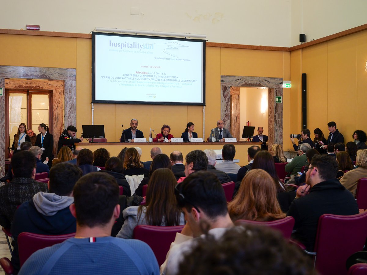 𝗟'𝗮𝗽𝗲𝗿𝘁𝘂𝗿𝗮 𝗱𝗶 𝗛𝗼𝘀𝗽𝗶𝘁𝗮𝗹𝗶𝘁𝘆𝗦𝘂𝗱 𝟮𝟬𝟮𝟱
A dare il via ai lavori il Fondatore e Direttore di HospitalitySud, Ugo Picarelli.
#hospitalitysud2025
hospitalitysud.it