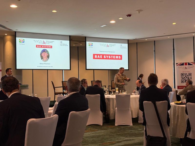 CEO Neil Tinmouth is at hashtag#IDEX25 and joined The British Chamber of Commerce breakfast. 

The panel discussion explored the Sixth Domain of Warfare, where sixth domain is industry and everything is about in country partnership, and every country has its own set of drivers