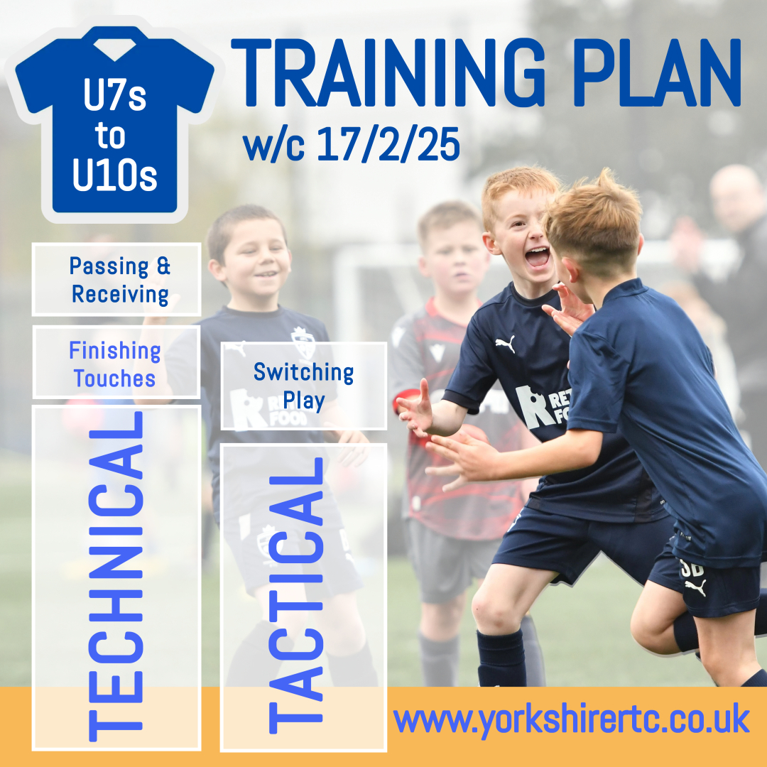 TRAINING PLAN - W/C 17/2/25

Club Info 👉 yorkshirertc.co.uk
Request a Trial  👉 yorkshirert.co.uk/trials
Club Sponsors 👉 yorkshirertc.co.uk/clubsponsors

#YRTCTrainingPlans