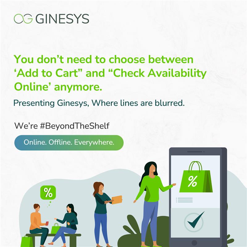 Ginesys's tweet photo. Why choose between online & offline when you can have both? With Ginesys, your store & screen stay in sync—effortless shopping, real-time inventory, and personalized experiences. No limits, just seamless retail. Ready to go #BeyondTheShelf? Explore: https://t.co/dknlt0trQJ https://t.co/N2ixGI1EmQ