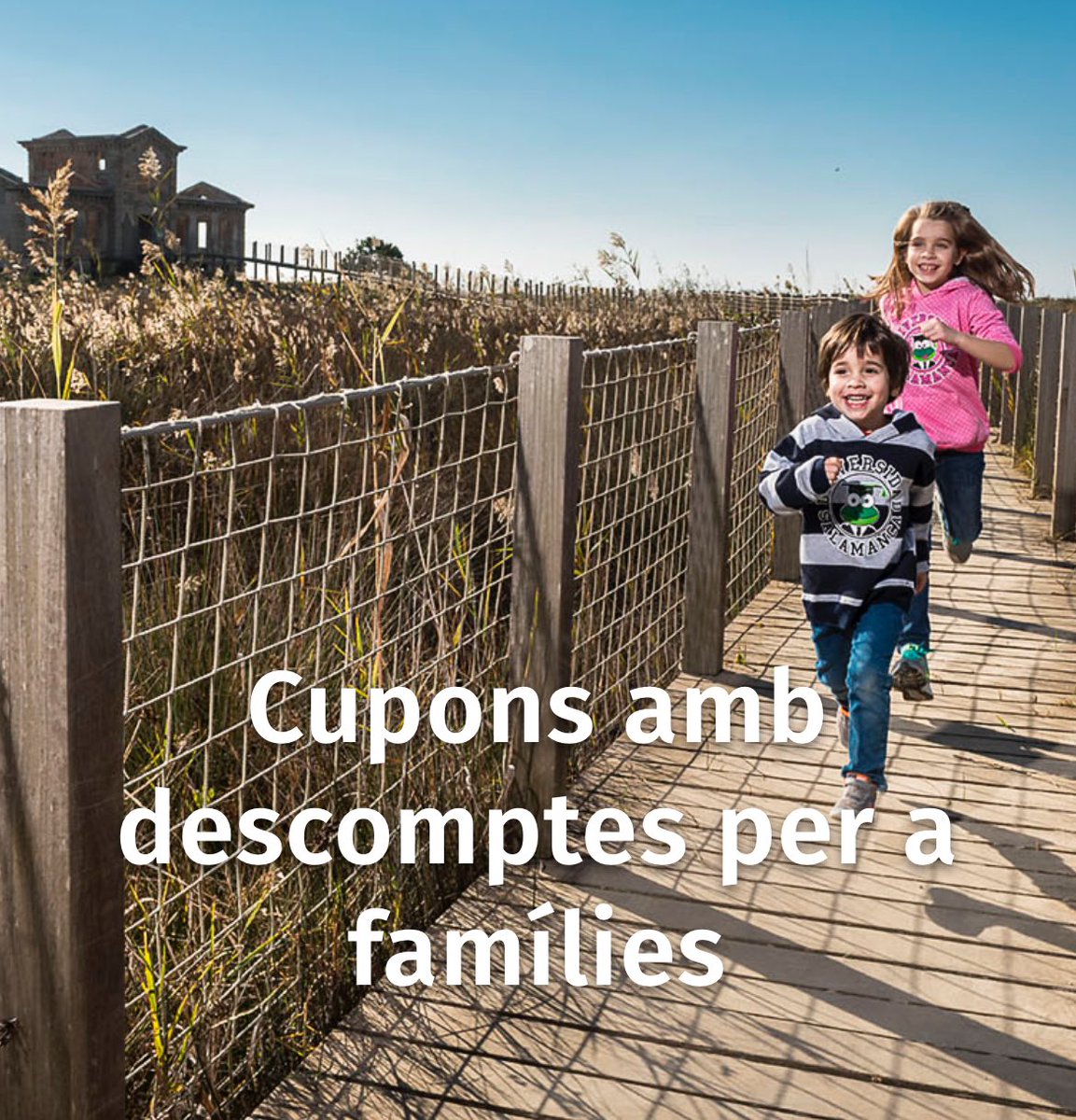 elbaixcat's tweet image. Gaudeix en #família del #BaixLlobregat amb descomptes especials aquest 2025. Més info a 👉 elbaix.cat/2025/02/18/gau… #turisme #comarca #cultura #natura cc @TurismeBaixLlob