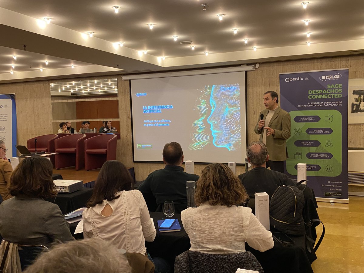 🗣️ “La IA no viene a quitarnos el trabajo, viene a quitarnos las tareas que odiamos”

Nuestro director de Desarrollo de Negocio nos demuestra en directo cómo la IA puede revolucionar la gestión de los despachos profesionales. 

¿Estás ya sacándole provecho a esta tecnología? 🚀