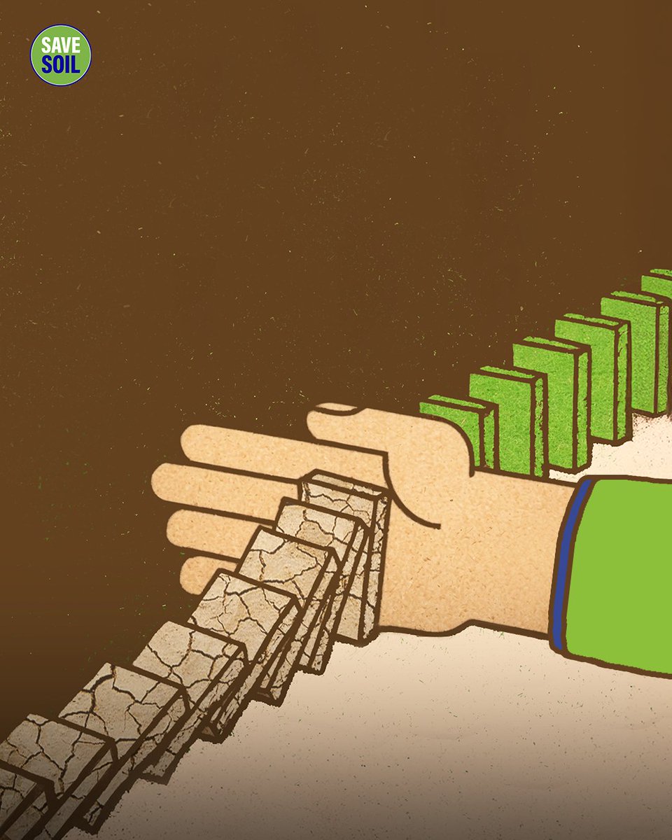 cpsavesoil's tweet image. What if our greatest threat isn't in the headlines but beneath our feet?

Soil extinction isn't just about farming land disappearing - it's a countdown to multiple catastrophes. By 2045, we could face a 40% drop in food production. Every year, 27,000 species vanish as their