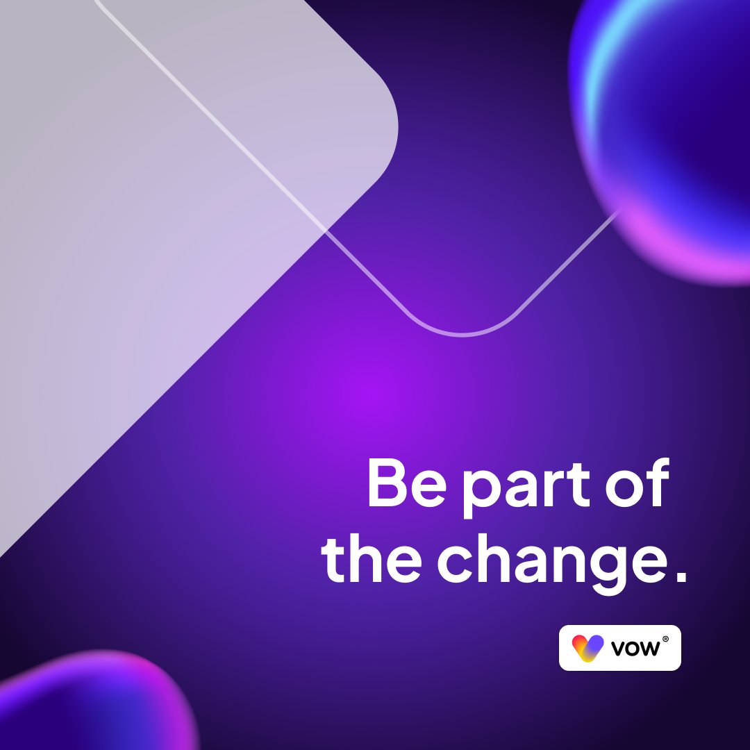 Be part of the change. $VOW is leading a community-driven revolution in digital discount vouchers. #Vow #Ethereum #Web3 #Crypto #Cryptocurrency #vcurrency #BlockchainTechnology #BlockchainInnovation