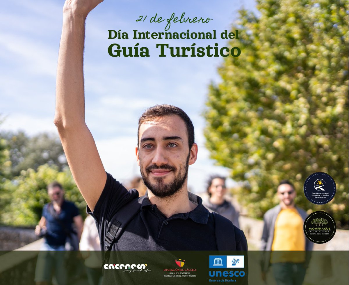 🌍 En el Día Internacional del Guía Turístico queremos felicitar a esos profesionales que nos llevan a descubrir la esencia de cada destino, desvelando secretos, cultura y tradiciones con pasión y conocimiento.
¡Gracias! 🏛️💙
#díaInternacionaldelGuiaturistico #TajoInternacional