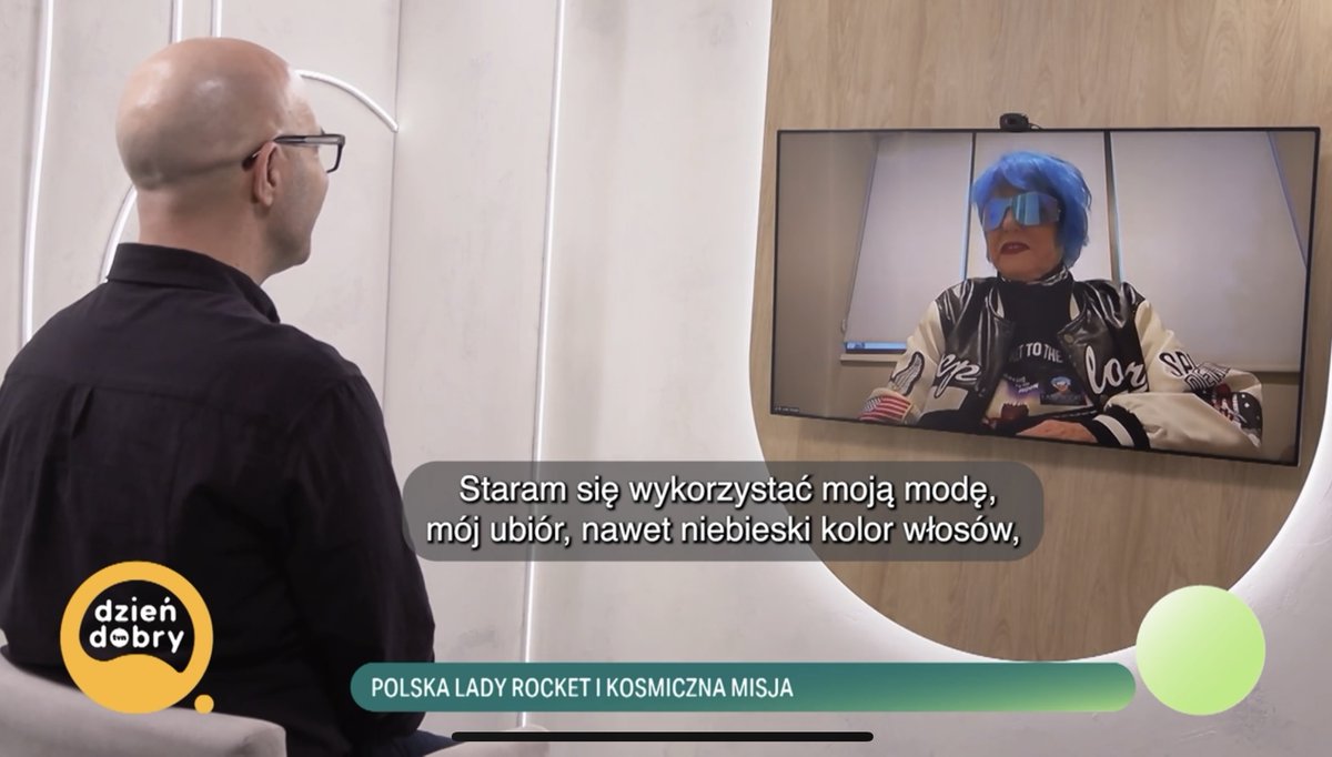 👨🚀Copernic Space🚀 (@copernicspace) on Twitter photo 🚀Copernic Space Co-Founder <a href="/LadyRocketSpace/">Lady Rocket</a> Interviewed on Poland’s Biggest Morning TV Show! 🎙️
We just brought the future of space commerce to millions of viewers on Dzień Dobry TVN, Poland’s largest morning show! 🇵🇱✨
Our historic Moon Mission was featured, along with one of 🚀Copernic Space Co-Founder <a href="/LadyRocketSpace/">Lady Rocket</a> Interviewed on Poland’s Biggest Morning TV Show! 🎙️
We just brought the future of space commerce to millions of viewers on Dzień Dobry TVN, Poland’s largest morning show! 🇵🇱✨
Our historic Moon Mission was featured, along with one of