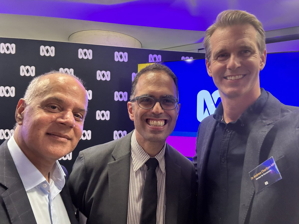 dryadusingh's tweet photo. It was a privilege and an utmost pleasure that I was invited to address the board of @ABCaustralia at their 2nd Sydney HQ in Parramatta NSW today. I was able to give my insight & suggestions directly to the board under the able leadership of the chair Mr Kim Williams AM. I was also interviewed by @abcnews for the morning program followed by attending the official launch of ABC’s 2nd HQ by Prime Minister @AlboMP in presence of the communication minister @MRowlandMP. In attendance were Premier of NSW Chris Minns, treasurer of NSW @dmookheyMLC, Parramatta MP @Charlton_AB and @parracity mayor Martin Zaiter.