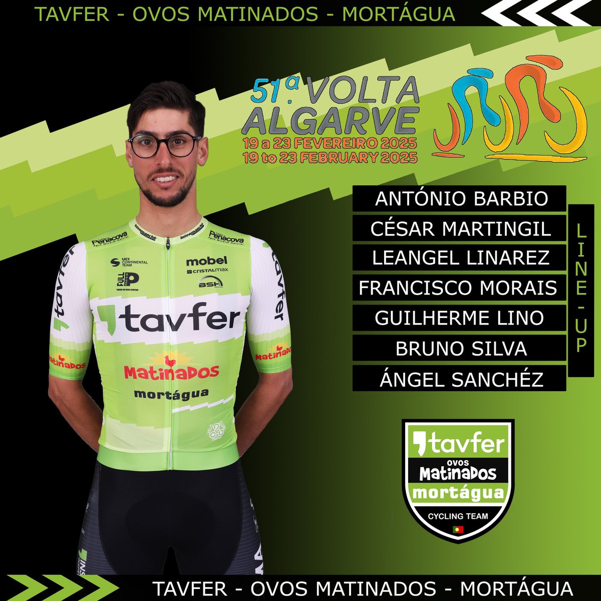 Equipa pronta para o próximo desafio internacional: Volta ao Algarve 25 💚