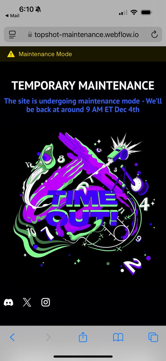 Expecting a long break <a href="/NBATopShot/">NBA Top Shot</a>