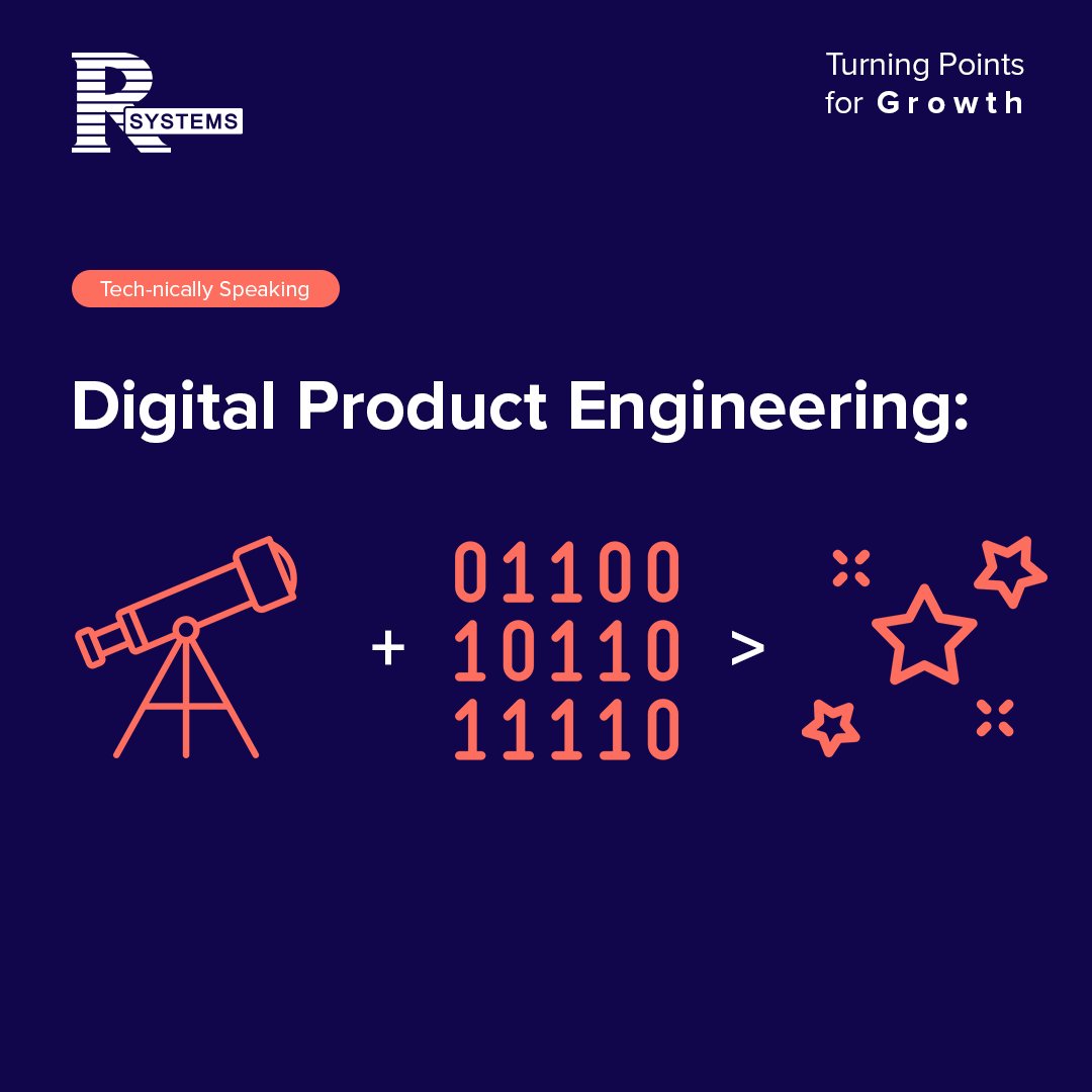 RSystems_Inc's tweet image. #DigitalProductEngineering bridges vision &amp;amp; reality—powered by code 💡
#DPE drives innovation with software platforms, agentic solutions &amp;amp; #AIautomation and at #RSystems it turns “what if” moments into game-changing growth. Stay tuned as we unpack the tech behind the magic! ✨