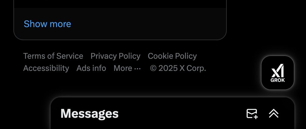 Since when is this weird xAI icon here? . This interface is so... grrr. 

I hope something better is coming soon, just feels like patchwork all around.