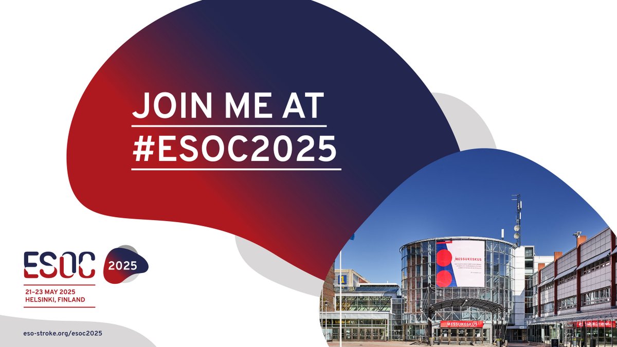 🚨 Join us at #ESOC2025! 🚨

🧠 May 21: Strokesonology – New Concepts – Advances in stroke prevention.
✋ May 23: Hands-on Neurosonology Workshop – Practical training!

📍 Helsinki, May 21–23. Register now! #Stroke #Neurosonology #WON #VoiceofStroke