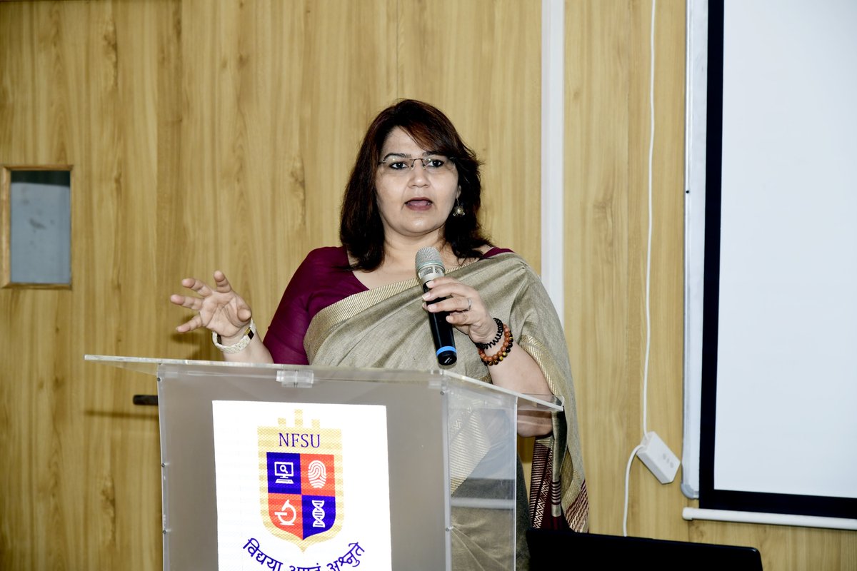 NFSU_Delhi's tweet photo. Distinguish talks been delivered by Dr. Przemysław Tacik, Institute of European Studies, Jagiellonian University, Poland at School of Law, Forensic Justice and Policy Studies at NFSU, Delhi Campus. 
#GUESTLECTURE
#DISTINGUISHTALK
#SLFJPS
#NFUDELHICAMPUS
#INTERNATIONALLAW https://t.co/wHGiDSu4xw