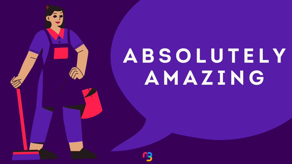 Absolutely amazing! 🗣️
Huge shoutout to Maxine for her dedication and hard work! 👏One of our clients shared this fantastic feedback: "Maxine has been amazing! The place looks and smells great, and we've had fantastic feedback from managers and employees alike!"