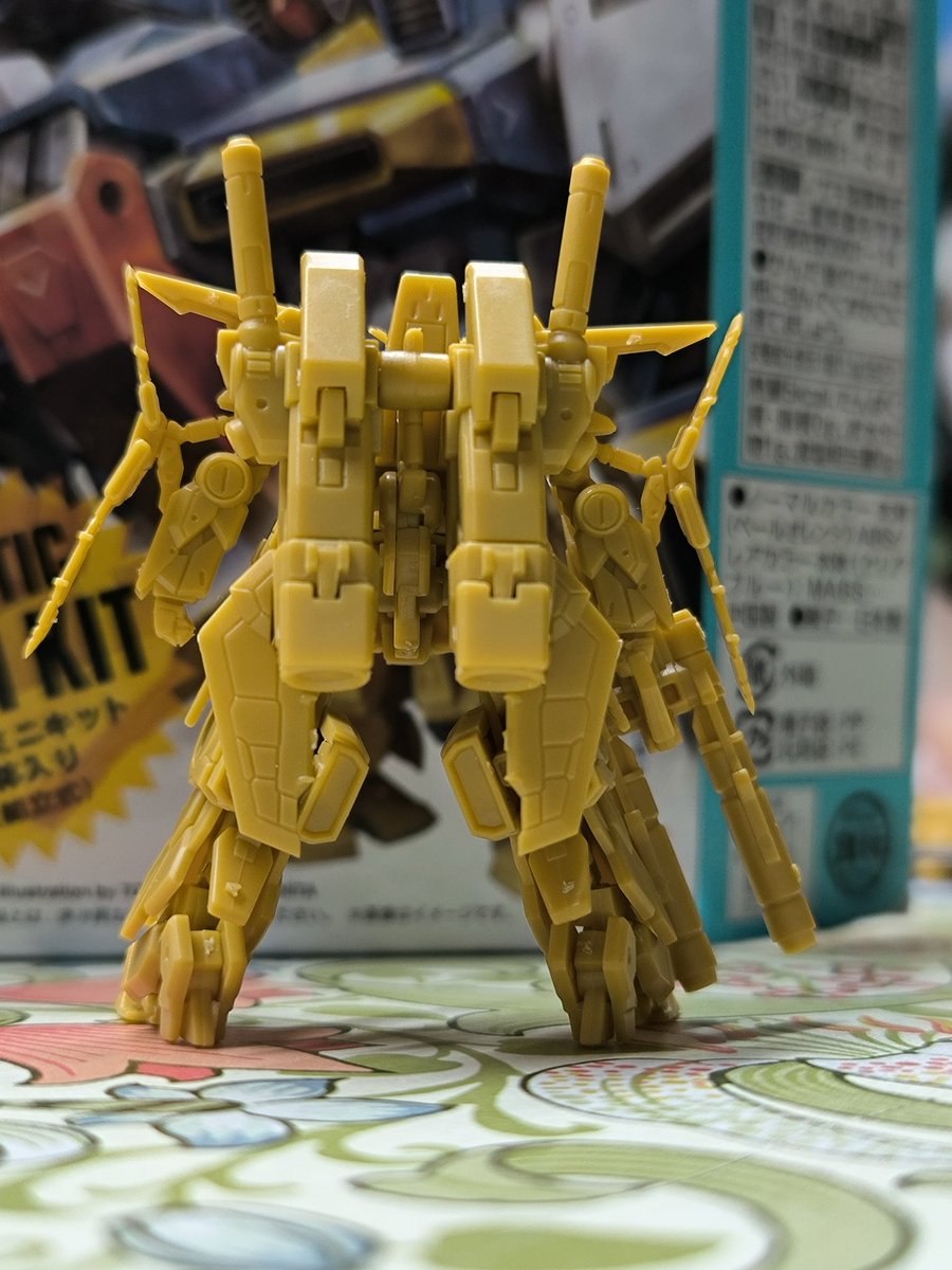 ガンダムアーティファクトのダブルゼータガンダムを組みました。