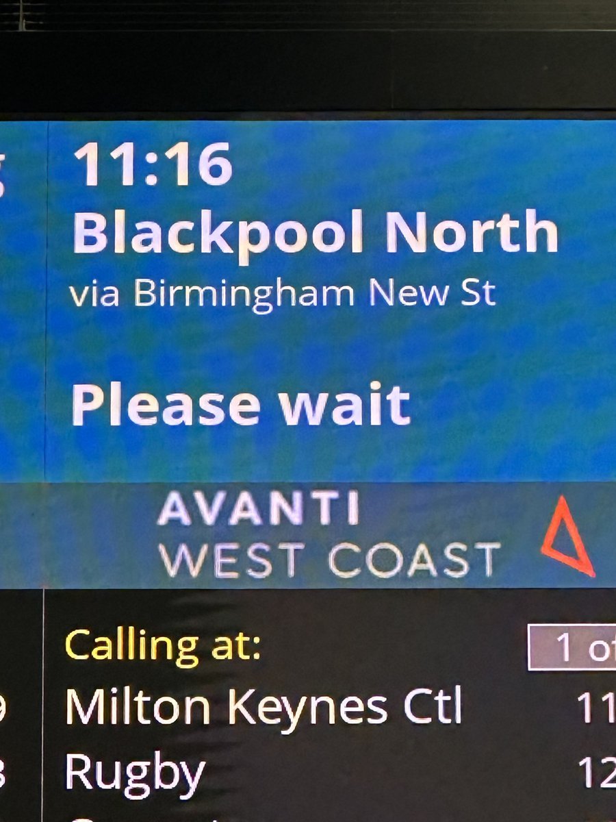 On my way to Fleetwood away! Will hope the train driver forgets to stop at the first port of call… #COYD ⁦<a href="/AFCWimbledon/">AFC Wimbledon</a>⁩