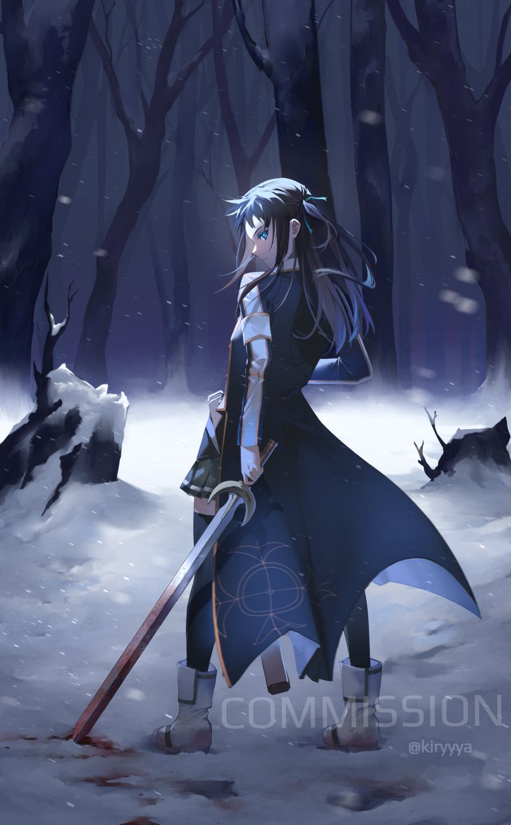 TyanKiri's tweet photo. Old commission ❄️ https://t.co/ZYUqnQcWhM