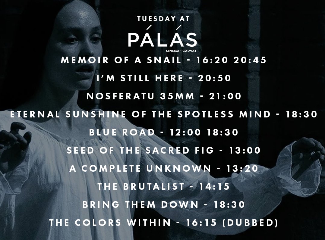 🎟️ &amp; 🕰️ palas.ie