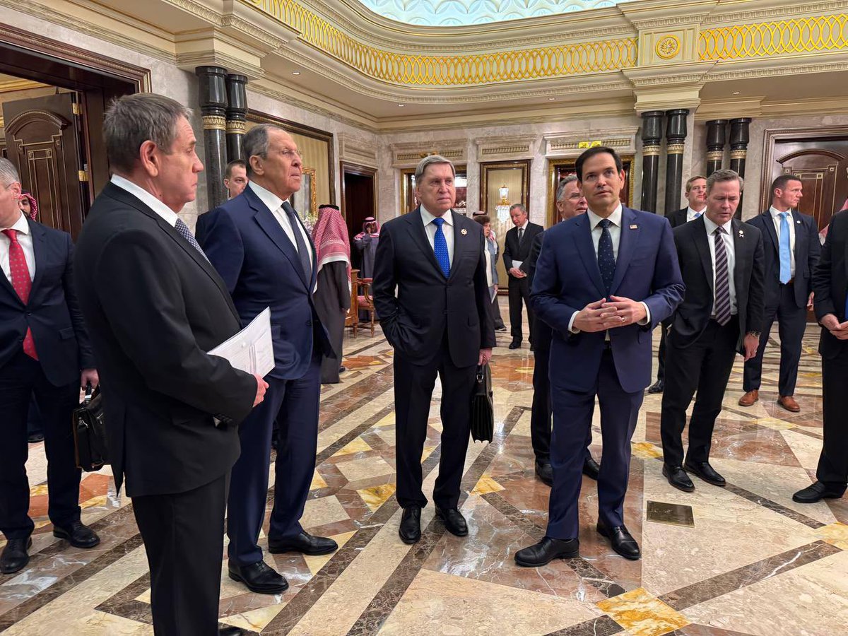 JayinKyiv's tweet photo. After a 3 hour humiliation session for Trump's envoy in Saudi Arabia, Russia laid the foundation to get everything Putin wants.

EU will not be at the upcoming negotiations on Ukraine. Its role is excluded — Russian Foreign Ministry

“If Europe wants to contribute to the establishment of peace in Ukraine, it is necessary to stop arms supplies to Kyiv.”