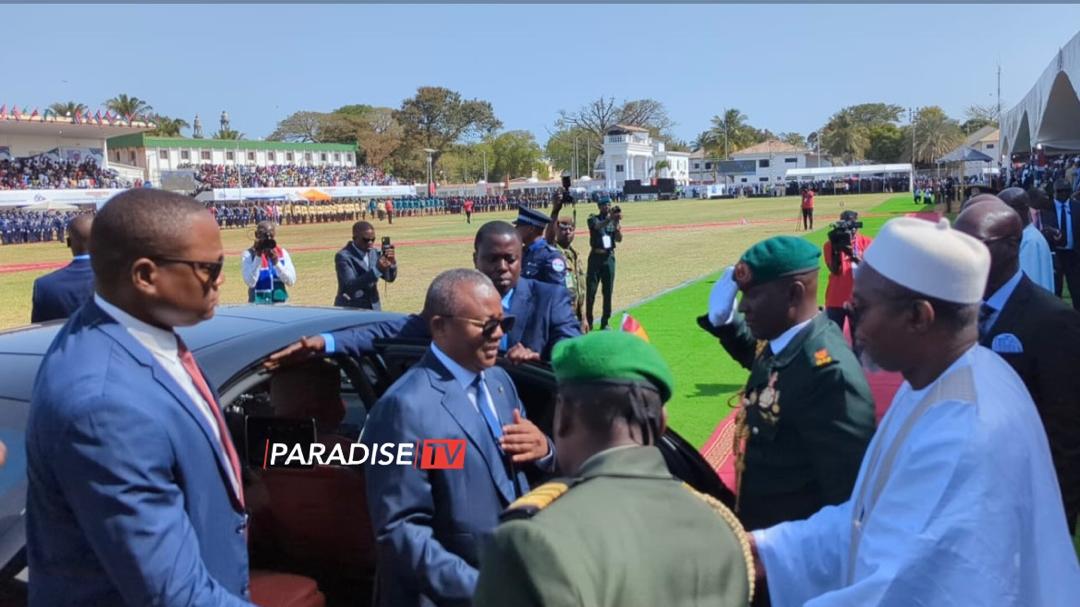 ptvgambia's tweet image. His Excellency, the President of Guinea-Bissau, arrives to join us in celebrating Gambia at 60! A moment of solidarity and regional unity. 

#GambiaAt60
 #RegionalUnity #StrongerTogether
