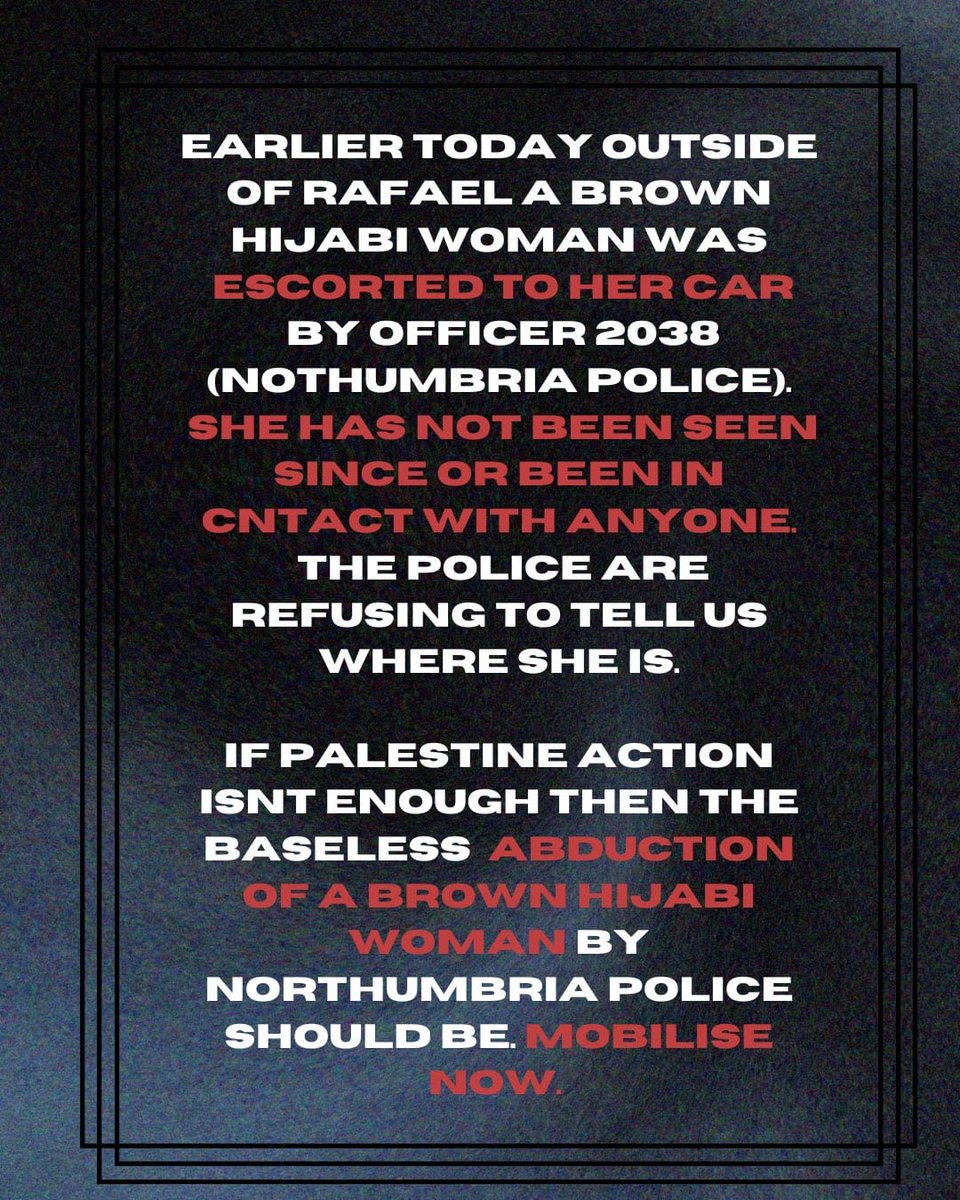 Please share ‼️ Newcastle student abducted by police.