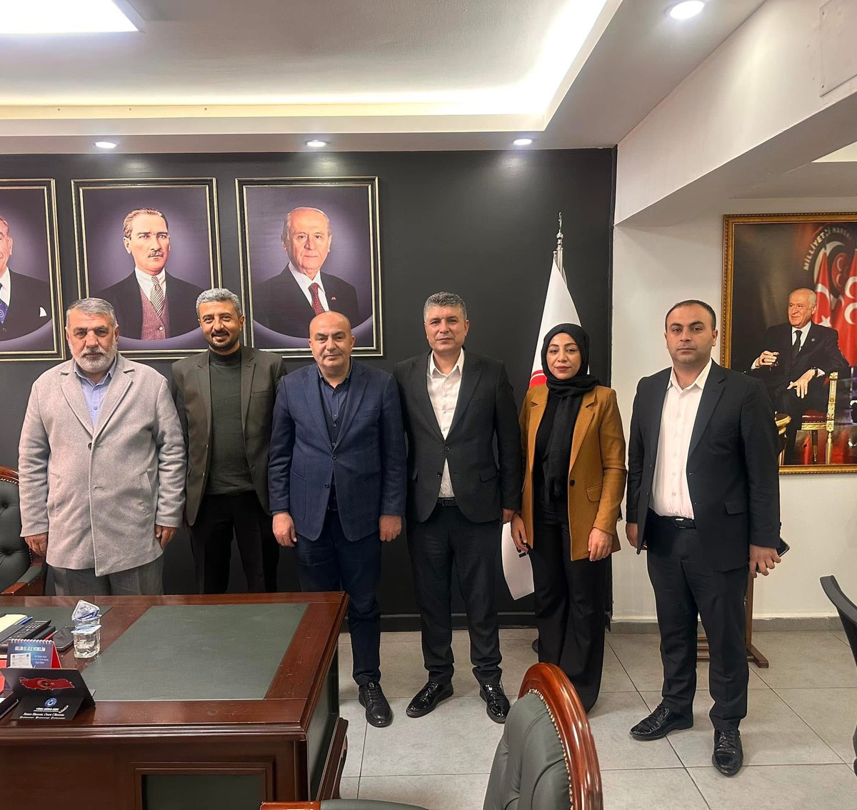 Öz Sağlık İş Sendikası Gaziantep Şube Başkanlığı (@ozsaglikgantep) on Twitter photo MHP İL BAŞKANLIĞINA ZİYARET…
Milliyetçi Hareket Partisi İl Başkanı Sn.Mustafa BOZBEYİĞİ ziyaret ettik. Değerli başkanımızla çalışma hayatının genel sorunlarına ilişkin istişarelerde bulunduk.Sendikal çalışmalarımız hakkında bilgi verdik.
<a href="/MehmetGorgel27/">Mehmet Görgel</a>
<a href="/glbaharkaradem5/">Gülbahar YILDIRIM</a> MHP İL BAŞKANLIĞINA ZİYARET…
Milliyetçi Hareket Partisi İl Başkanı Sn.Mustafa BOZBEYİĞİ ziyaret ettik. Değerli başkanımızla çalışma hayatının genel sorunlarına ilişkin istişarelerde bulunduk.Sendikal çalışmalarımız hakkında bilgi verdik.
<a href="/MehmetGorgel27/">Mehmet Görgel</a>
<a href="/glbaharkaradem5/">Gülbahar YILDIRIM</a>