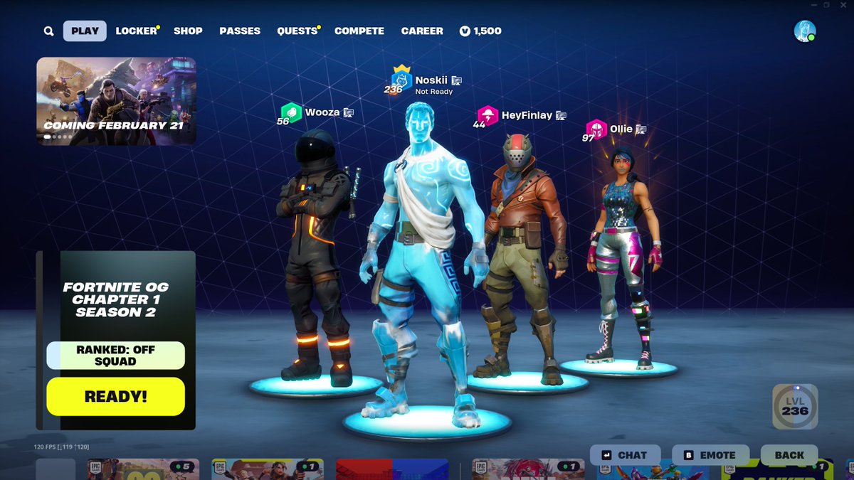 YaBoyNoskii's tweet image. og squad returns🥹