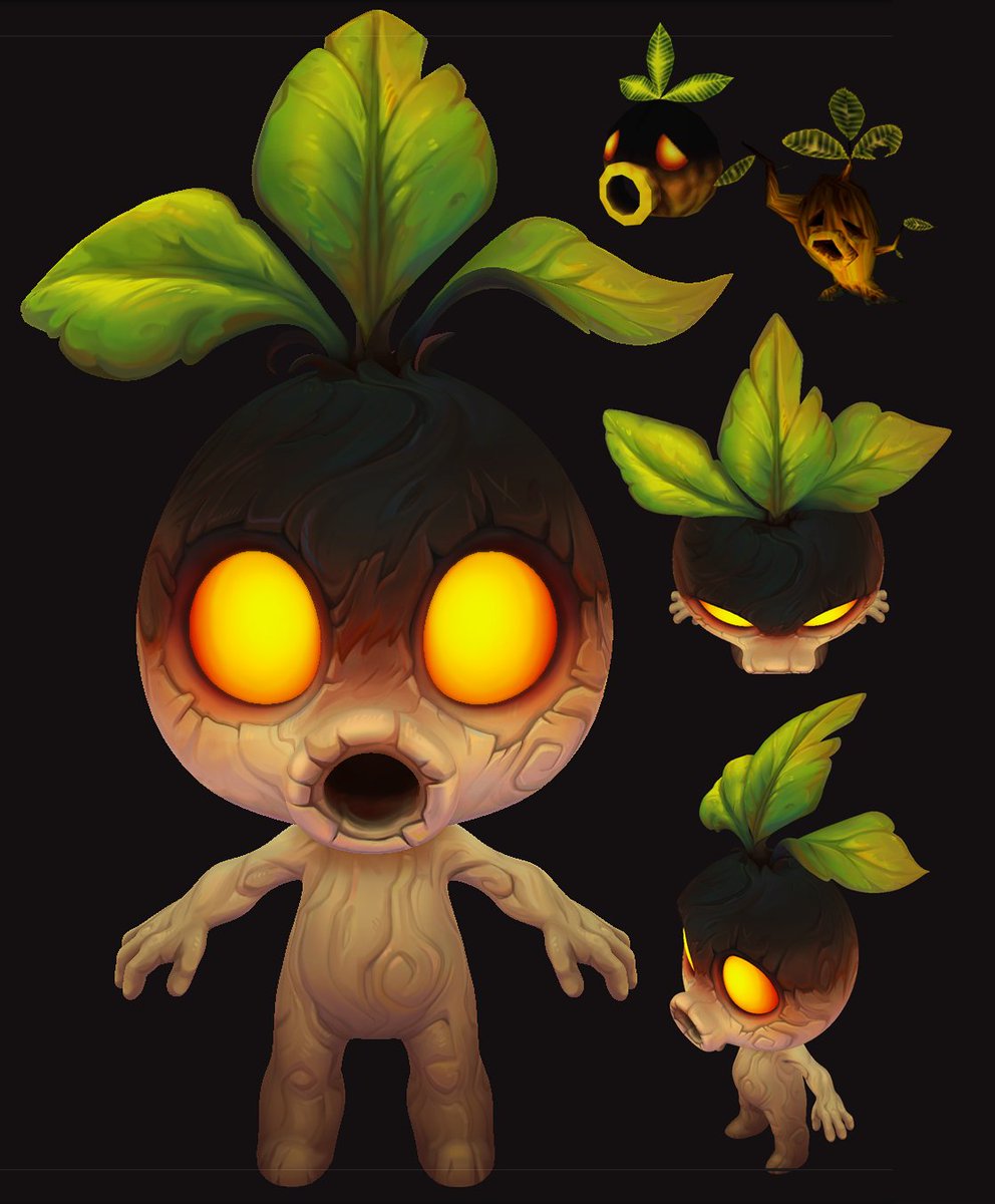 maanunoo's tweet photo. Handpainting Deku Kid from Majora's Mask!🌱 https://t.co/IdRdbLaqr0