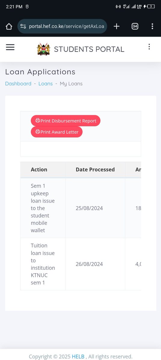 TweetbyShem's tweet photo. @HELBpage Hello @HELBpage the column for my second semester loan hasn't reflected yet.
Please advice.
Id 41508620 https://t.co/kCa1Wns6sA