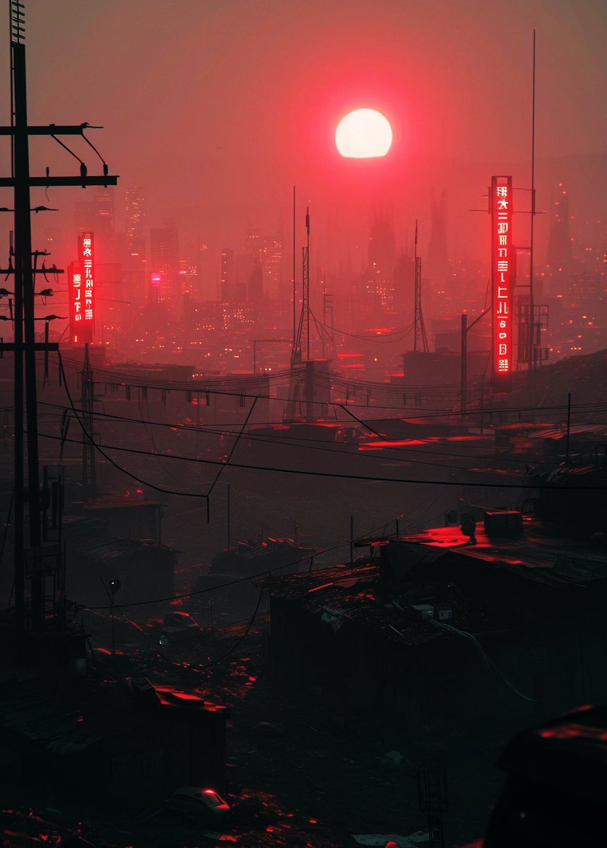 Eddard_IA's tweet photo. #AIArt #AIArtCommunity #scifiart  #midjourney #cyberpunk #Dystopian https://t.co/4tfJ9Sf3r6