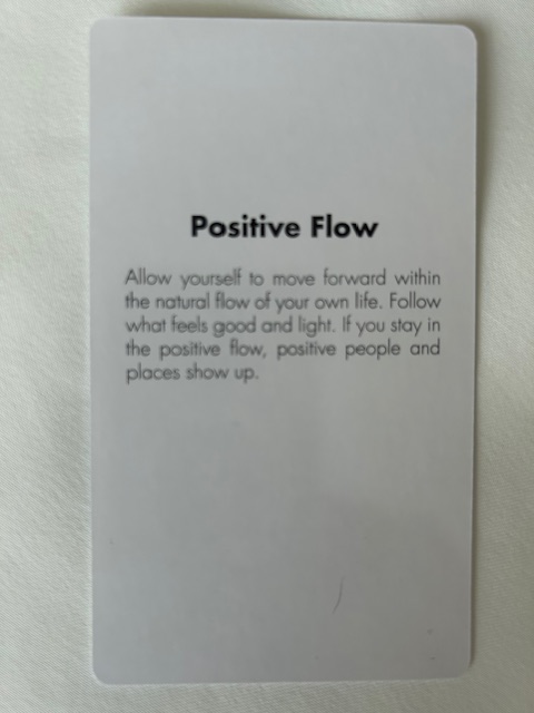 TheEnergyInst's tweet image. Card for Tuesday, February 18, 2025: From Seeing Energy Card Deck (theenergyinstitute.ca/our-emporium-n……………) - Positive Flow. #ottawa #positiveflow