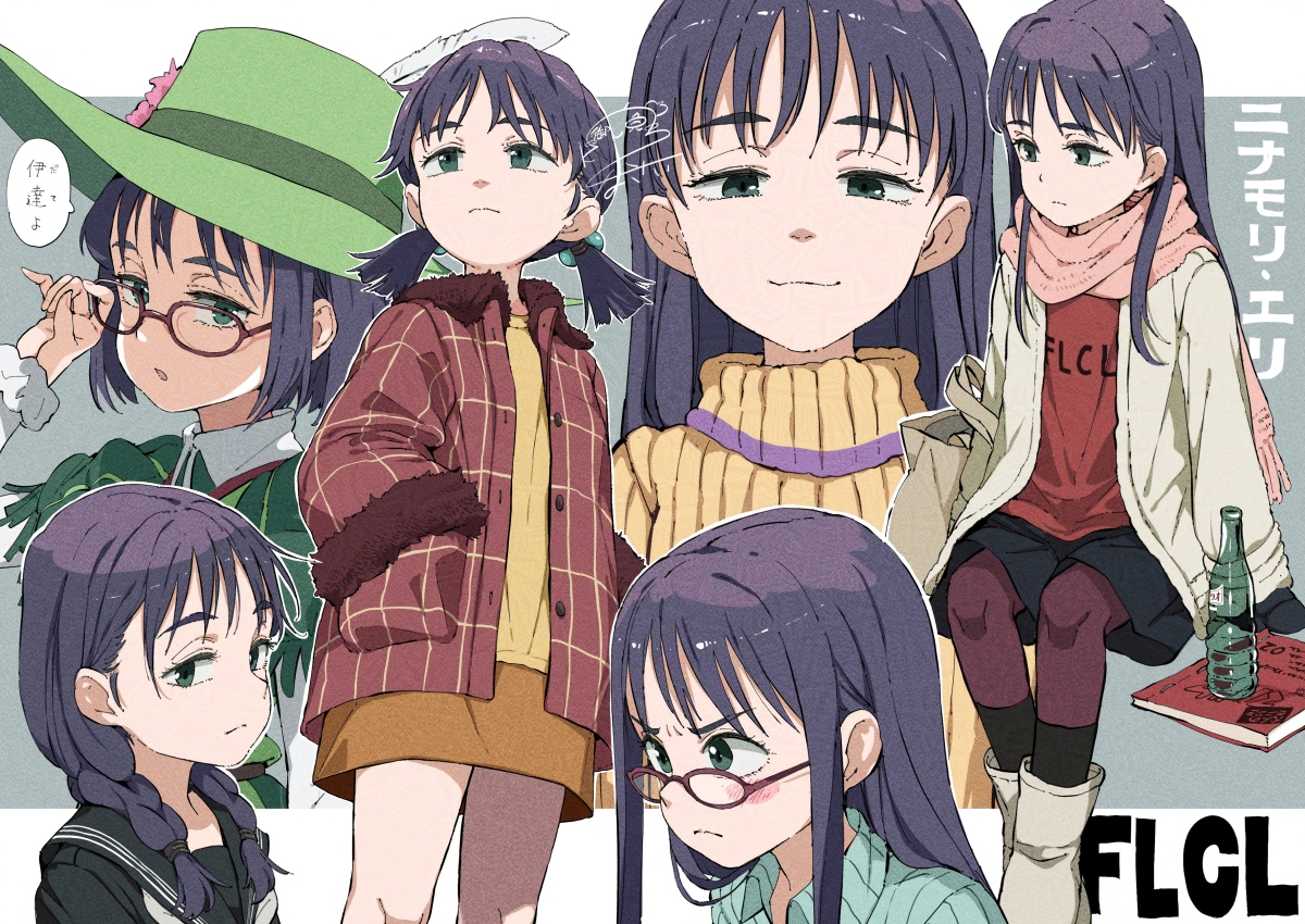 0721gomen1919's tweet image. フリクリのニナモリさんです。