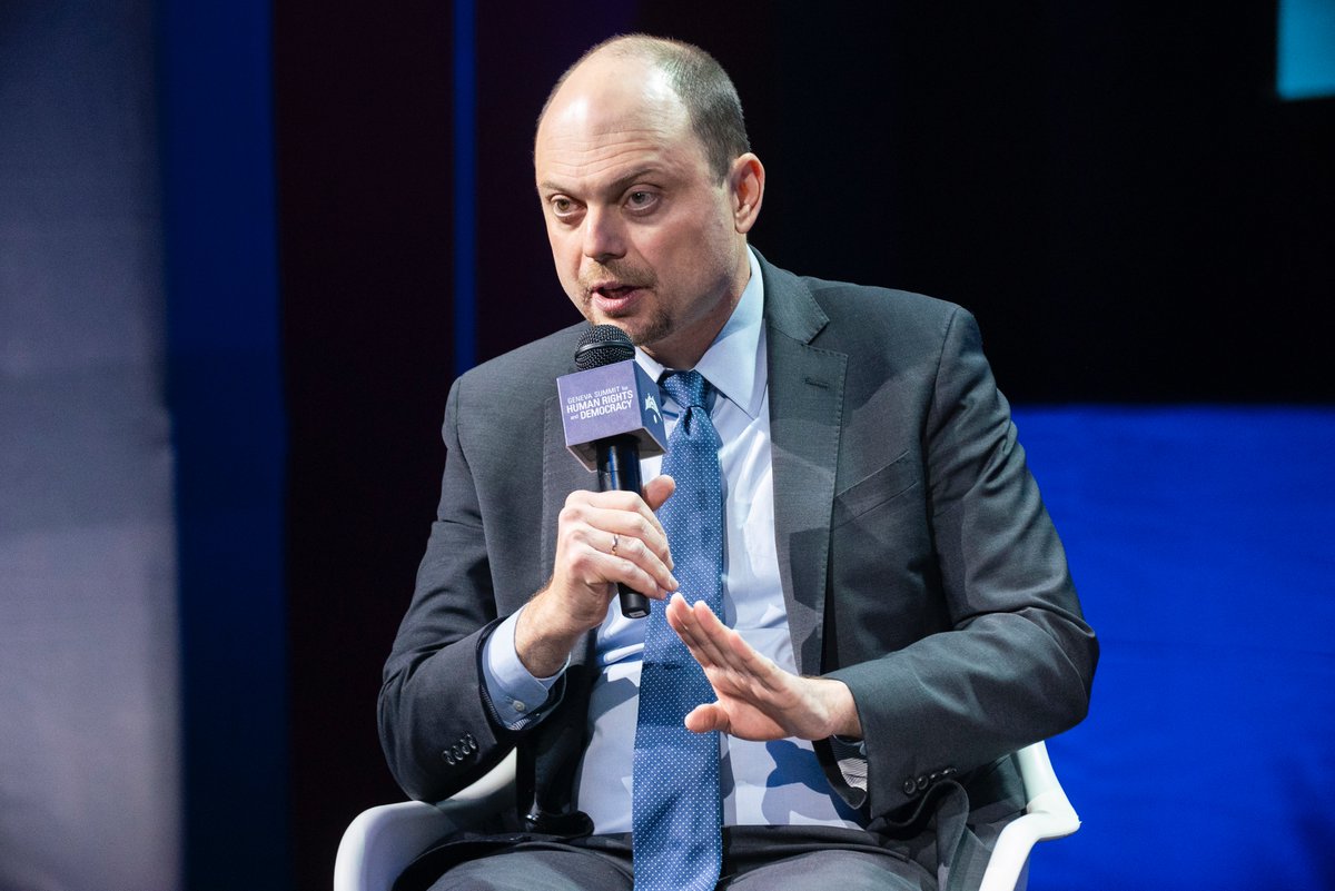 “I want to remind all of those Western leaders, all of those Western politicians who want to go back to business as usual with Vladimir Putin, who want to invite Vladimir Putin to summits and roll out red carpets and trade with him. I want to remind all those Western politicians