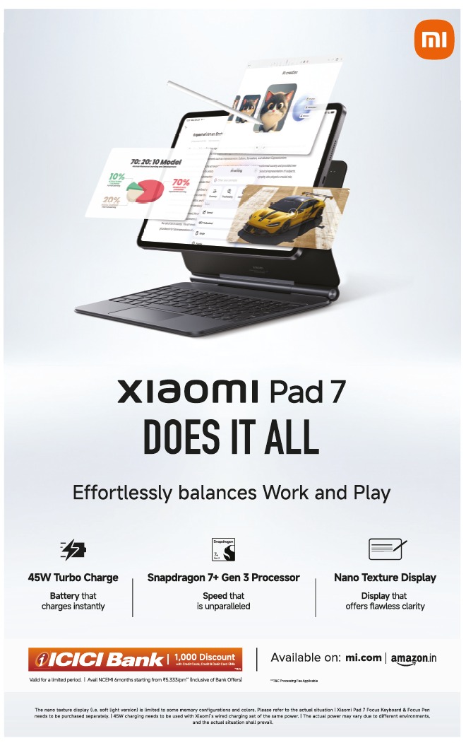 sandeep9sarma's tweet image. Think Different :)

#DoItAll with the #XiaomiPad7
