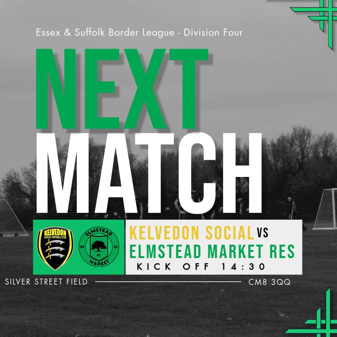 Elmstead_Market's tweet image. This weekend!
The Firsts look to keep our run going as we host Oyster
The reserves are back on their travels facing Kelvedon
Good luck lads馃挌馃枻
#emfc #coye #football #nonleague #oneclub