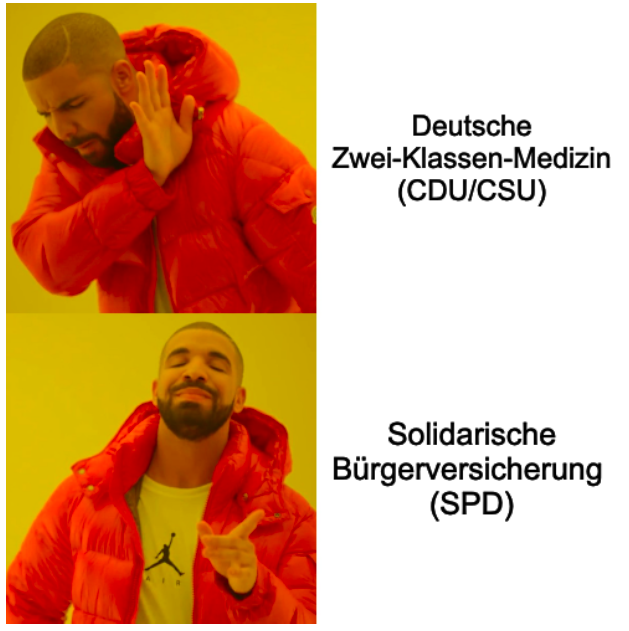 spdinternation's tweet photo. Bald ist #Bundestagswahl2025📷! U.a. in der #Gesundheitspolitik hat #Deutschland die Wahl: wie gehabt Zwei-Klassen-Medizin mit #CDU und #CSU oder eine solidarische #Bürgerversicherung mit der #SPD. https://t.co/DqvfrGRZvL