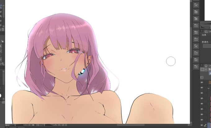 生存報告的なWIP
#クリスタ #イラスト 