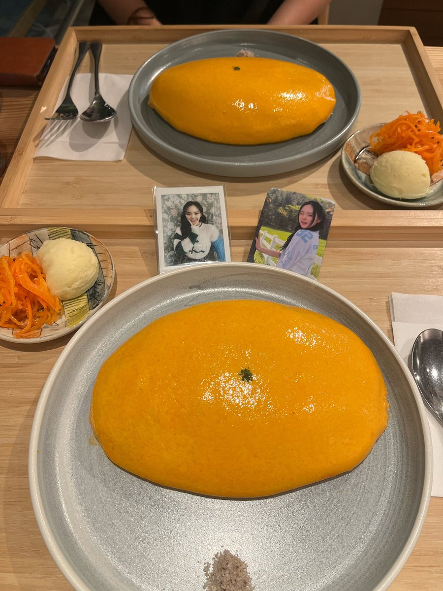 りおちゃん来たよぉぉぉぉぉぉぉお😭😭😭🩵🩵🩵🩵🩵
美味しすぎて目閉じて開けたらなくなってたー😭😭😭🩵
りおちゃん素敵なオムライスに出会わせてくれてありがとう🥺🥺🩵

 #NiziU
 #RIO
 #わにのいま 
<a href="/waninoniwa0716/">旅するオムライス わにのいま</a>