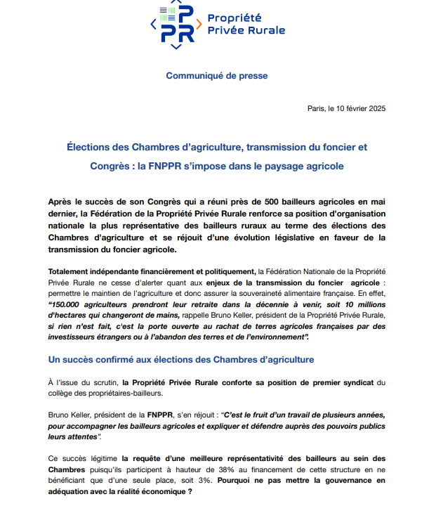 Syndicat de la Propriété Privée Rurale 27 tweet media