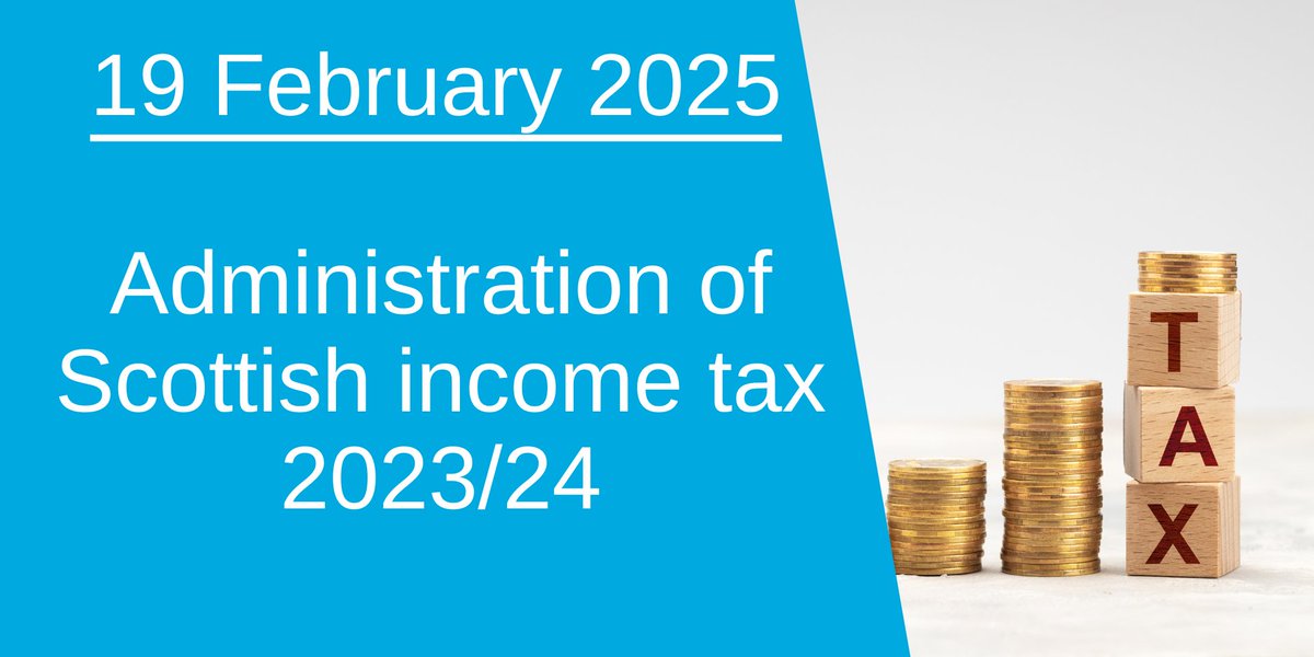 Public Audit Committee (@sp_publicaudit) on Twitter photo A busy meeting for the Committee tomorrow.
First weāll be looking at the Administration of Scottish income tax 2023/24.
Weāll hear from <a href="/AuditorGenScot/">Stephen Boyle</a> and the Comptroller and Auditor General of <a href="/NAOorguk/">National Audit Office</a>, Gareth Davies. A busy meeting for the Committee tomorrow.
First weāll be looking at the Administration of Scottish income tax 2023/24.
Weāll hear from <a href="/AuditorGenScot/">Stephen Boyle</a> and the Comptroller and Auditor General of <a href="/NAOorguk/">National Audit Office</a>, Gareth Davies.