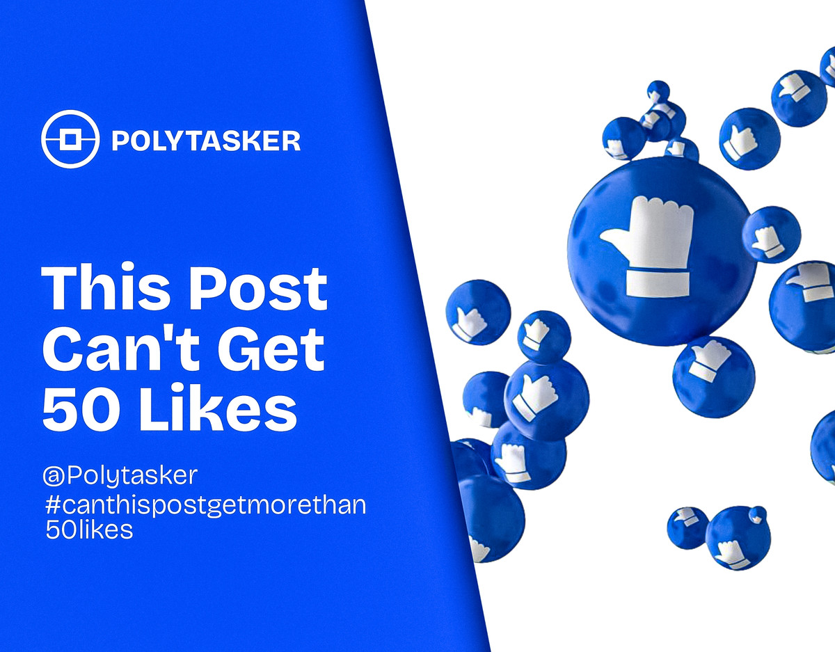 I bet this post can't get 50 likes!